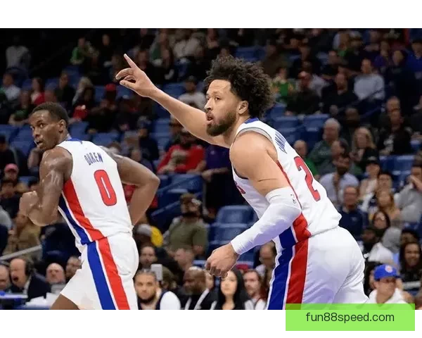 东部首队活塞提前12场锁定季后赛名额 坎宁安缺阵仍以7胜2负展现强大实力